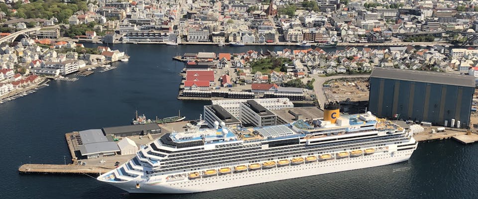 Haugaland Kraft og Karmsund Havn etablerer felles selskap for landstrøm