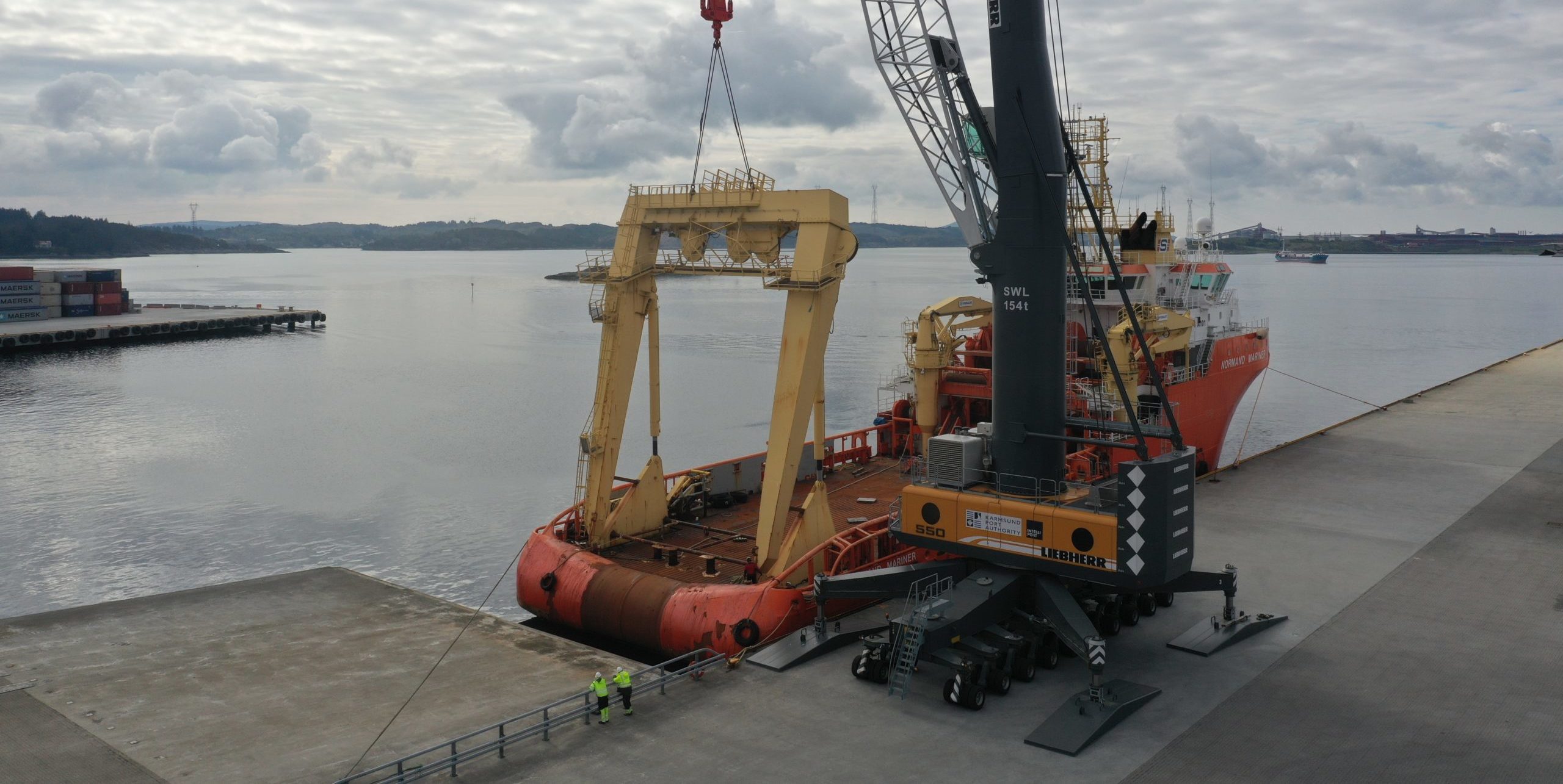 Havnekranen – en suksessfaktor for Karmsund Havn